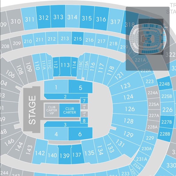 BEYONCÉ AND JAY-Z METLIFE NIGHT 2 OTR II TICKET - Picture 2 of 2